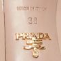 Prada Vintage Pre-owned Leather heels Beige Dames - Thumbnail 7