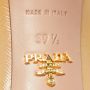 Prada Vintage Pre-owned Leather heels Beige Dames - Thumbnail 7