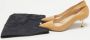Prada Vintage Pre-owned Leather heels Beige Dames - Thumbnail 8