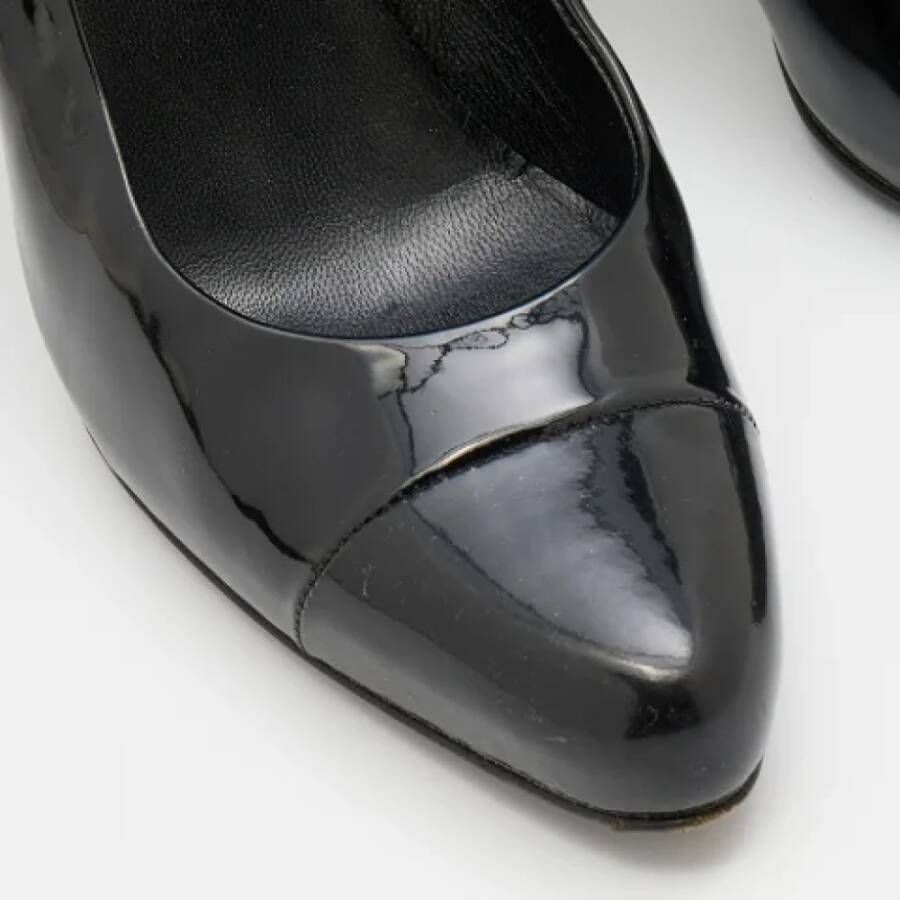 Prada Vintage Pre-owned Leather heels Black Dames