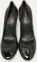 Prada Vintage Pre-owned Leather heels Black Dames - Thumbnail 3
