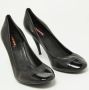 Prada Vintage Pre-owned Leather heels Black Dames - Thumbnail 4