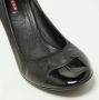 Prada Vintage Pre-owned Leather heels Black Dames - Thumbnail 8