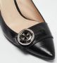 Prada Vintage Pre-owned Leather heels Black Dames - Thumbnail 7