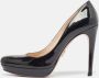 Prada Vintage Pre-owned Leather heels Black Dames - Thumbnail 2