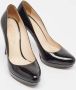 Prada Vintage Pre-owned Leather heels Black Dames - Thumbnail 4