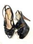 Prada Vintage Pre-owned Leather heels Black Dames - Thumbnail 2