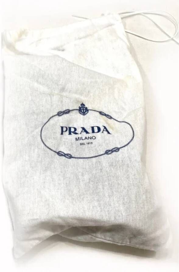 Prada Vintage Pre-owned Leather heels Black Dames