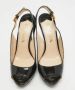 Prada Vintage Pre-owned Leather heels Black Dames - Thumbnail 3