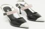 Prada Vintage Pre-owned Leather heels Black Dames - Thumbnail 4