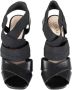 Prada Vintage Pre-owned Leather heels Black Dames - Thumbnail 3