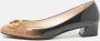 Prada Vintage Pre-owned Leather heels Black Dames - Thumbnail 2