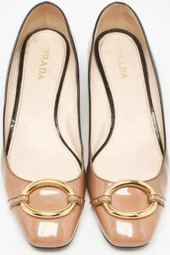 Prada Vintage Pre-owned Leather heels Black Dames