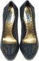 Prada Vintage Pre-owned Leather heels Blue Dames - Thumbnail 3