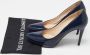 Prada Vintage Pre-owned Leather heels Blue Dames - Thumbnail 9