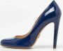 Prada Vintage Pre-owned Leather heels Blue Dames - Thumbnail 2