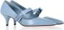 Prada Vintage Pre-owned Leather heels Blue Dames - Thumbnail 3