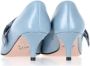 Prada Vintage Pre-owned Leather heels Blue Dames - Thumbnail 4