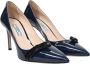 Prada Vintage Pre-owned Leather heels Blue Dames - Thumbnail 4