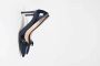 Prada Vintage Pre-owned Leather heels Blue Dames - Thumbnail 9