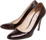 Prada Vintage Pre-owned Leather heels Brown Dames - Thumbnail 2