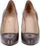 Prada Vintage Pre-owned Leather heels Brown Dames - Thumbnail 4