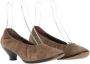 Prada Vintage Pre-owned Leather heels Brown Dames - Thumbnail 4