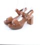 Prada Vintage Pre-owned Leather heels Brown Dames - Thumbnail 4