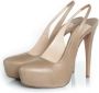 Prada Vintage Pre-owned Leather heels Brown Dames - Thumbnail 2
