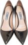 Prada Vintage Pre-owned Leather heels Gray Dames - Thumbnail 2