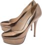 Prada Vintage Pre-owned Leather heels Gray Dames - Thumbnail 3