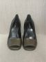 Prada Vintage Pre-owned Leather heels Gray Dames - Thumbnail 3