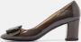 Prada Vintage Pre-owned Leather heels Gray Dames - Thumbnail 2