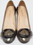 Prada Vintage Pre-owned Leather heels Gray Dames - Thumbnail 3