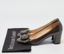 Prada Vintage Pre-owned Leather heels Gray Dames - Thumbnail 9