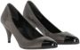 Prada Vintage Pre-owned Leather heels Gray Dames - Thumbnail 2
