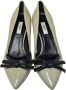 Prada Vintage Pre-owned Leather heels Green Dames - Thumbnail 2