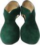 Prada Vintage Pre-owned Leather heels Green Dames - Thumbnail 2