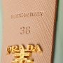 Prada Vintage Pre-owned Leather heels Green Dames - Thumbnail 8