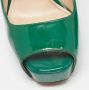 Prada Vintage Pre-owned Leather heels Green Dames - Thumbnail 7