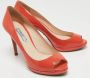 Prada Vintage Pre-owned Leather heels Pink Dames - Thumbnail 4