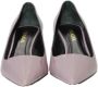 Prada Vintage Pre-owned Leather heels Purple Dames - Thumbnail 5