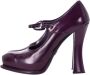 Prada Vintage Pre-owned Leather heels Purple Dames - Thumbnail 2