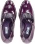 Prada Vintage Pre-owned Leather heels Purple Dames - Thumbnail 5