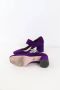 Prada Vintage Pre-owned Leather heels Purple Dames - Thumbnail 5
