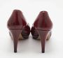 Prada Vintage Pre-owned Leather heels Red Dames - Thumbnail 5