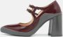 Prada Vintage Pre-owned Leather heels Red Dames - Thumbnail 2
