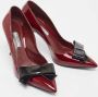 Prada Vintage Pre-owned Leather heels Red Dames - Thumbnail 4