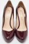 Prada Vintage Pre-owned Leather heels Red Dames - Thumbnail 3