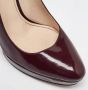 Prada Vintage Pre-owned Leather heels Red Dames - Thumbnail 7